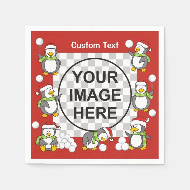 Bilderrahmen Serviette (Vorderseite)