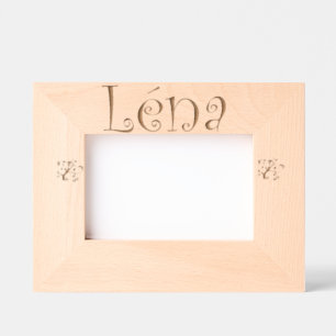 Bilderrahmen zum Aufstellen "Léna" – Geschenk für Geätzte Rahmen