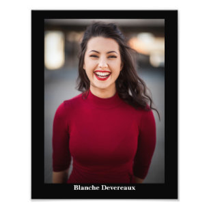 Bildformate 8.5x11 Fotografisches Headshot Fotodruck