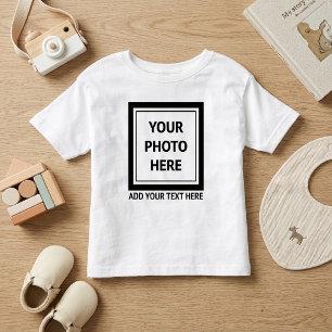 Bildfoto & Text hochladen – Anpassen Kleinkind T-shirt