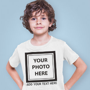 Bildfoto & Text hochladen – Anpassen T-Shirt