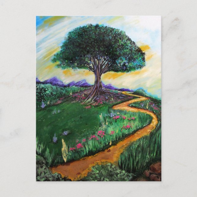 Bildgebungsbaum Postkarte (Vorderseite)