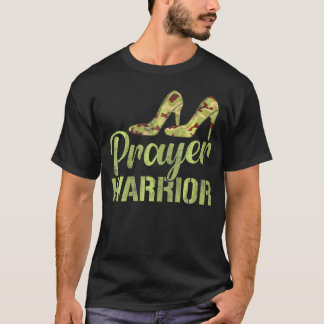Bildgesicht Jesu auf einem Kreuz mit Krone des Don T-Shirt