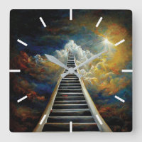 Bildhauertreppe von Religion und Nachleben zum Him