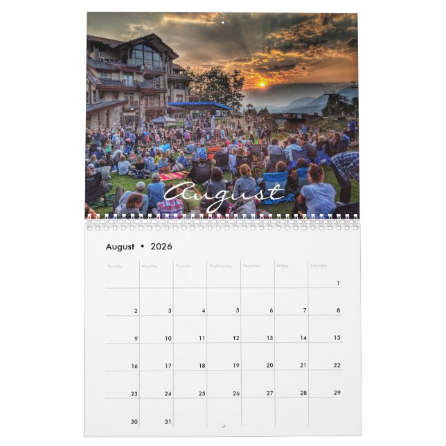 Bildkalender in und um Tellurid Kalender (Aug 2026)