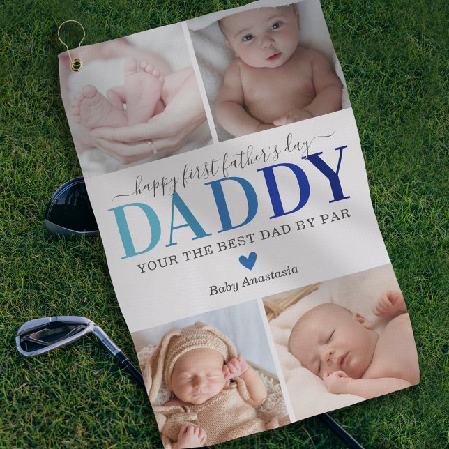 Bildkollektion des ersten Vaters Golfhandtuch (Von Creator hochgeladen)