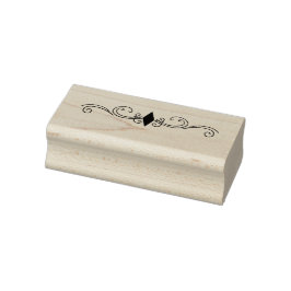 Bildlauf mit Diamond Gummistempel