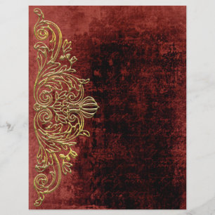 Bildlauf zum Red Texture Scrapbook