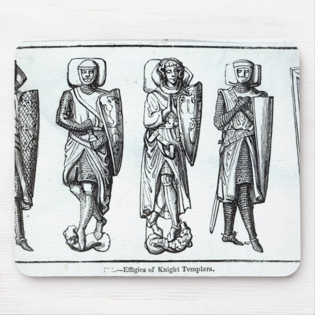 Bildnisse der Ritter Templars Mousepad (Vorne)