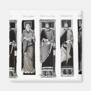 Bildnisse von Henry II Eleonor von Aquitanien Magnet