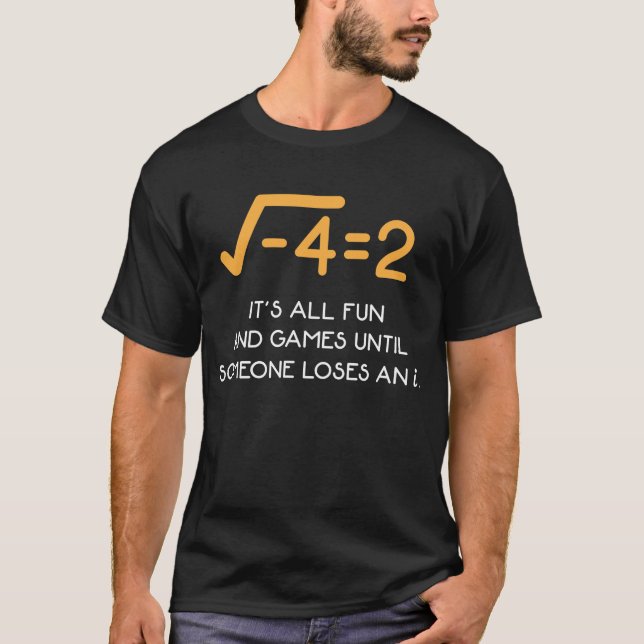Bildnummer Mathematiker Funny Mah Nerd T-Shirt (Vorderseite)