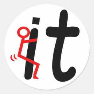 BILDSCHIRM RUNDER AUFKLEBER