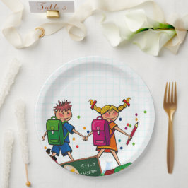 Bildung Boy & Girl Paper und Party Teller