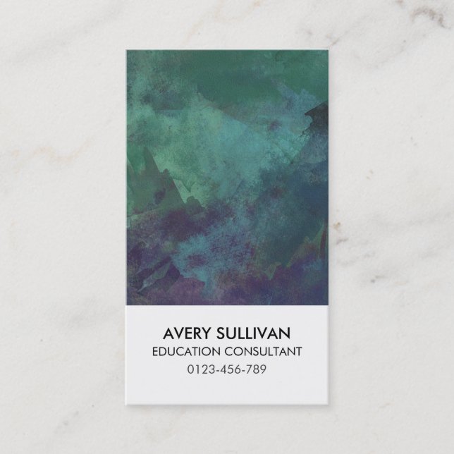 Bildung Consultant Services Visitenkarte (Vorderseite)