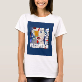 Bildung der Impfung T-Shirt