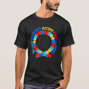 Bildung Fürsprecher Autismus-Bewusstsein für Autis T-Shirt