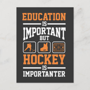 Bildung Ice Hockey Spieler Verteidigung Forward Go Postkarte