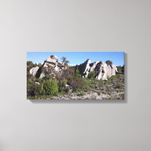 Bildung in der National Reserve City of Rocks Leinwanddruck