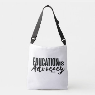 Bildung ist Advocacy Tragetaschen Mit Langen Trägern