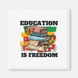 Bildung ist die amerikanische Freiheitsgeschichte Magnet