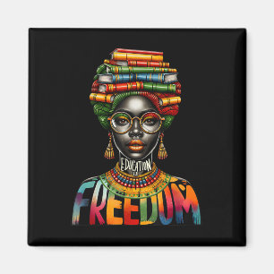 Bildung ist Freedom Black Girl Books Black History Magnet