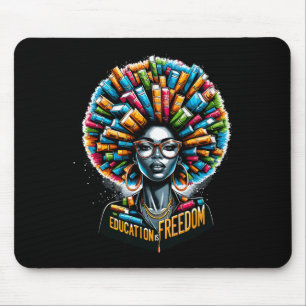 Bildung Ist Freiheit Black History Month Lehrer B Mousepad