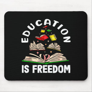 Bildung ist Freiheit Black History Month  Mousepad