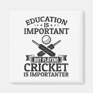 Bildung ist wichtig, aber Cricket zu spielen ist w Magnet