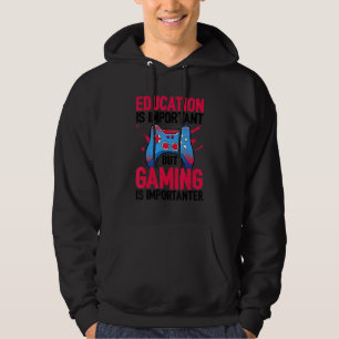 Bildung ist wichtig, Glücksspiel ist aber wichtig Hoodie