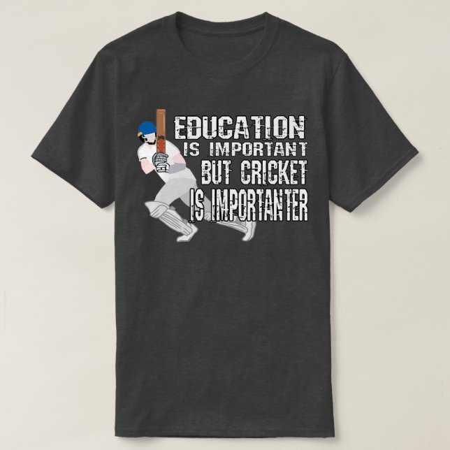 Bildung ist wichtig. T-Shirt (Design vorne)