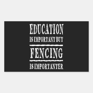 Bildung ist wichtig, um zu erkennen ist wichtig rechteckiger aufkleber