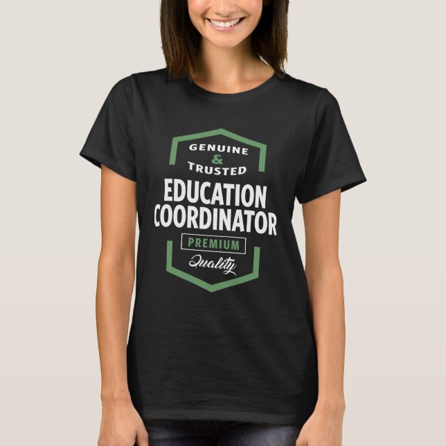 Bildung-Koordinator | Geschenkideen T-Shirt (Vorderseite)