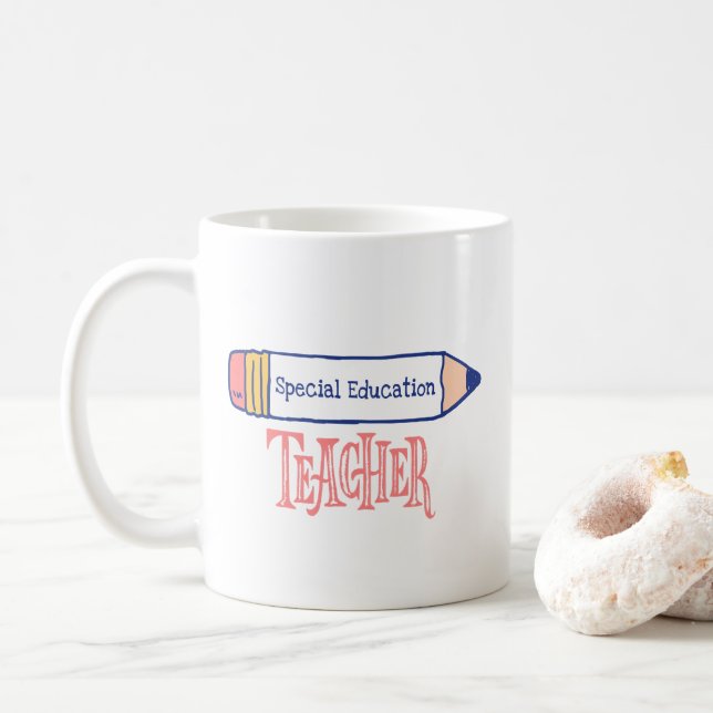 Bildung Lehrer Stift Design Kaffeetasse (Mit Donut)