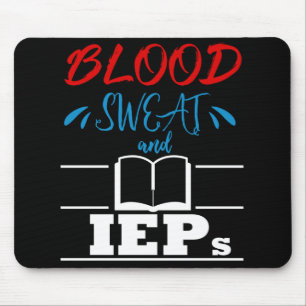 Bildung Lehrerin Autismus IEP Funny Geschenk Mousepad