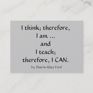 Bildung / Lehrerprofil - Visitenkarte durch SRF