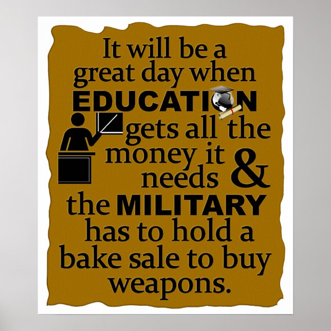 Bildung Poster (Vorne)