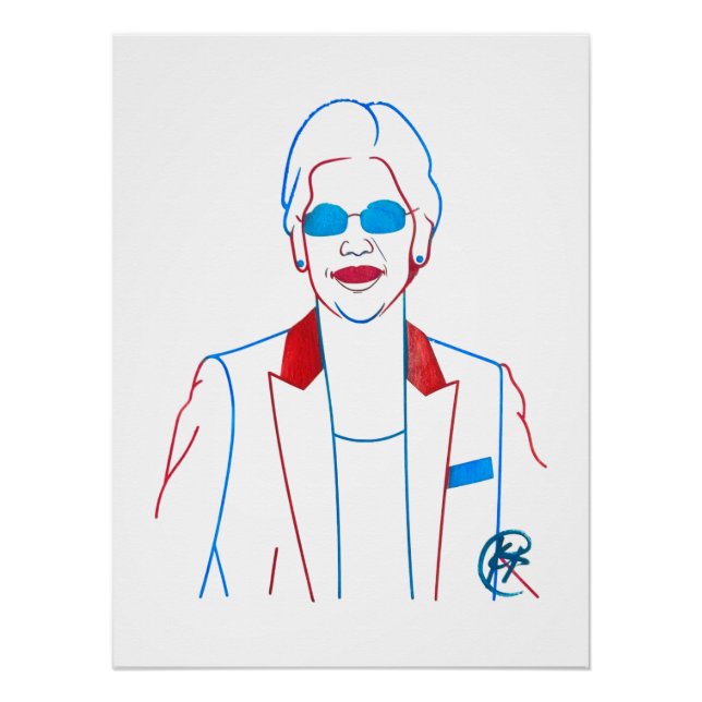 Bildung Savior Elizabeth Warren Classroom Poster (Vorderseite)