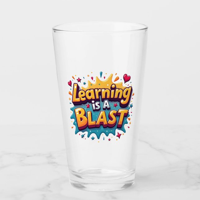 Bildung Spaß - nein3 Glas (Vorderseite)