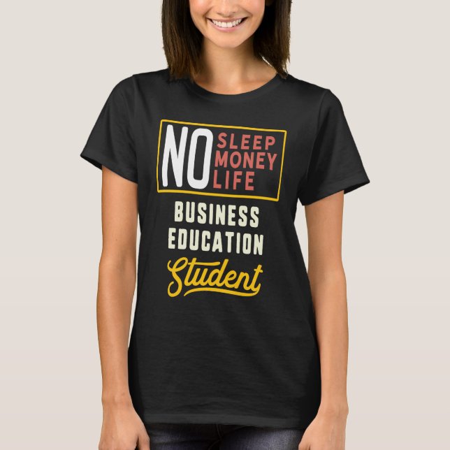 Bildung Studen Abschluss T-Shirt (Vorderseite)