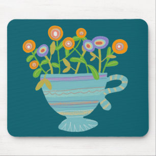 Bildung von Blume Mousepad