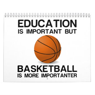 BILDUNG WICHTIG BASKETBALL WICHTIGER KALENDER