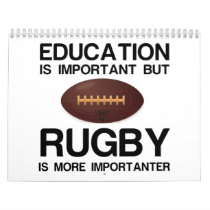 BILDUNG WICHTIG RUGBY WICHTIGER KALENDER
