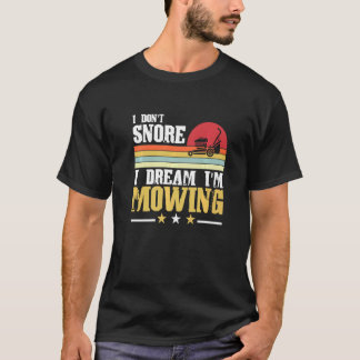 Bildung zum Rasenmähen ist wichtig, aber das Mähen T-Shirt