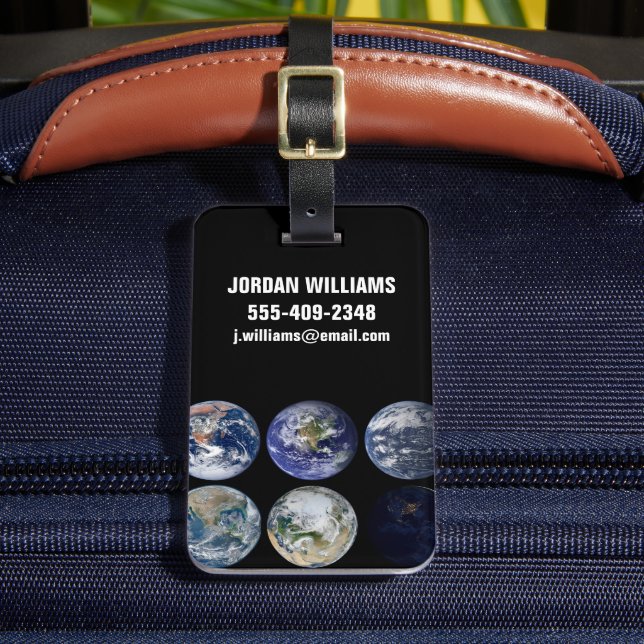 Bildvergleich der ikonischen Ansichten des Planete Gepäckanhänger (Vorderseite Insitu 2)