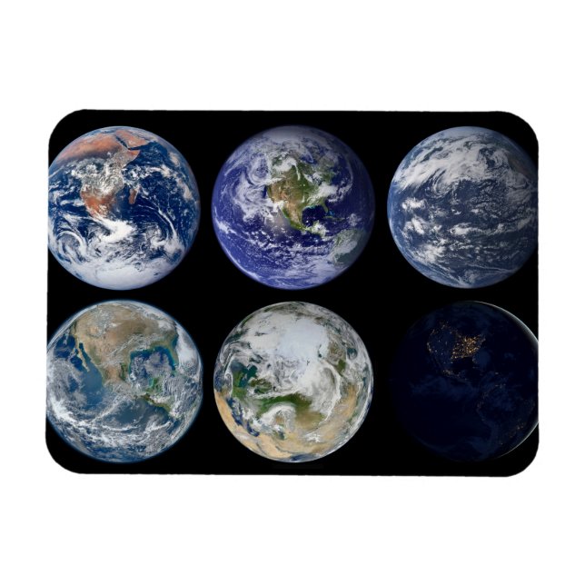Bildvergleich der ikonischen Ansichten des Planete Magnet (Horizontal)