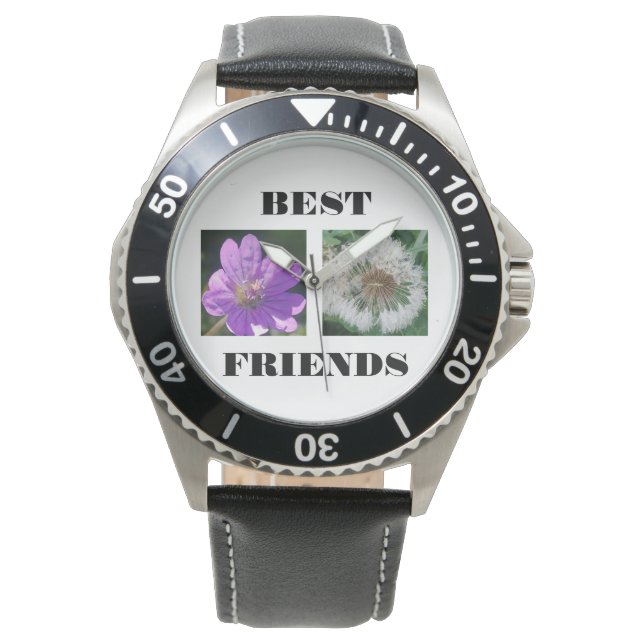Bildvorlage für die besten Freunde Armbanduhr (Vorderseite)