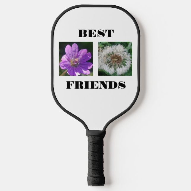 Bildvorlage für die besten Freunde Pickleball Schläger (Vorderseite)
