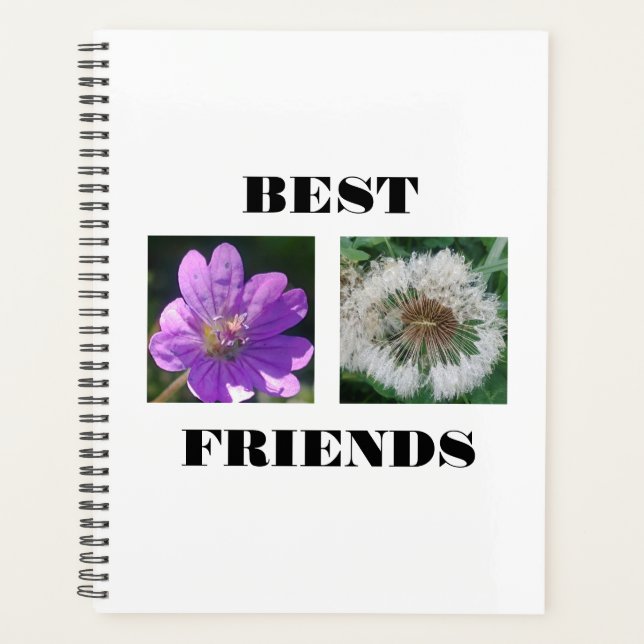 Bildvorlage für die besten Freunde Planer (Vorderseite)