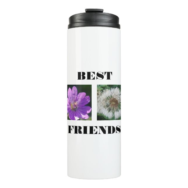 Bildvorlage für die besten Freunde Thermosbecher (Vorderseite)