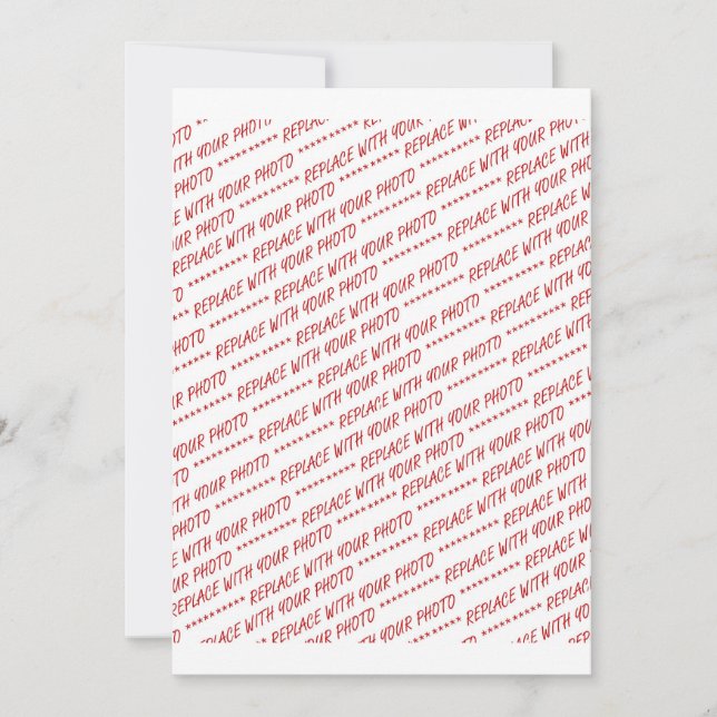 Bildvorlage für die Größe 8x10 Einladung (Vorderseite)